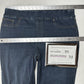 Chicos Jeans 2 US 12 Pull On Jegging Blue Stretch Denim Dark Wash Comfort EUC