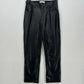 Abercrombie Fitch Pant Womens 30 10 Faux Leather 90s Straight Ultra Hi Rise EUC