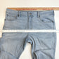 American Eagle Jeans Mens 38 Blue Slim Next Level Airflex Stretch Light Denim