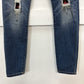 Judy Blue Jeans 5 27 Skinny Blue Stretch Denim Red Buffalo Plaid Patch Distress