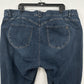 Democracy Jeans Womens 24W Skinny Ankle Ab Solution Blue Denim Tummy Control