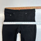 Spanx Jeans Womens Medium Jegging Skinny Black Stretch Pull On Denim Comfort