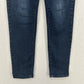 Democracy Jeans Womens 10 Skinny Ab Solution Blue Stretch Denim Tummy Control