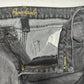 Southpole Jeans Womens 11 Flare Faded Black Denim Y2K Vintage Skater Emo Cowboy