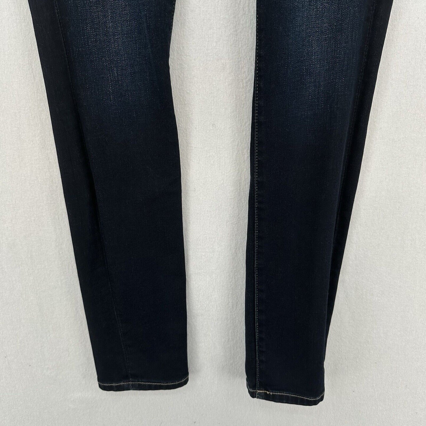 BKE Jeans Womens 26x32 Payton Midrise Skinny Blue Stretch Denim Dark EUC