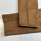 Spanx Leggings Womens 1X Faux Suede Brown Caramel Pull On Pants Slimming EUC