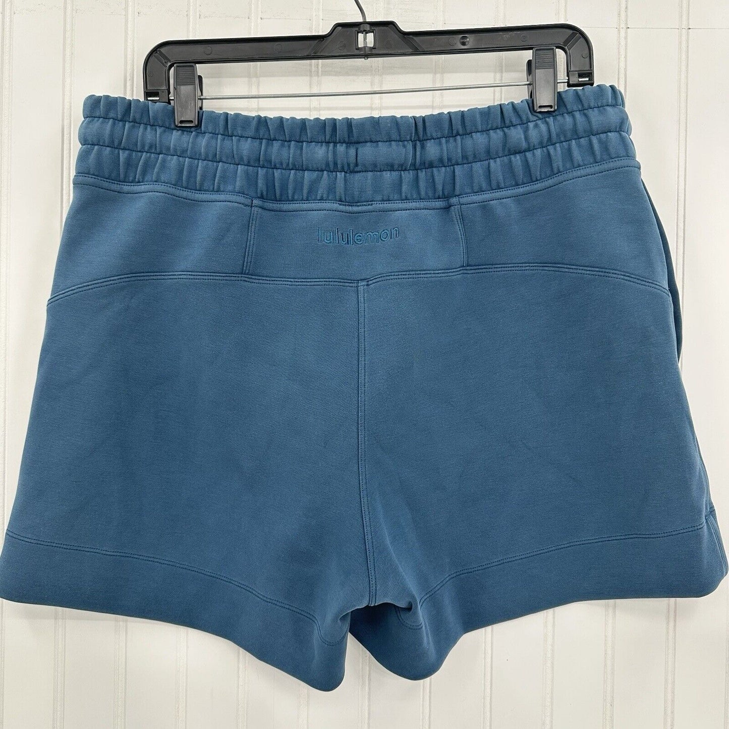 Lululemon Shorts Womens 12 Soft Ambitions High Rise Short Blue Lounge Cozy Comfy