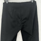 Eileen Fisher Pants Small Slim Ankle Black Pull On Zip Hems Contemporary EUC