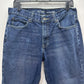 Urban Pipeline Jeans Mens 33x29 Blue Relaxed Bootcut Denim Dark Cotton Tag 34