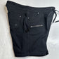 Athleta Bermuda Shorts Womens Medium Pull On Black Long Casual Soft Stretchy