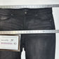 Lularoe Jeans Womens 34 US 16 Boyfriend Black Stretch Denim Tummy Panel EUC