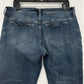 Carve Designs Jeans Womens 14 Straight Leg Blue Denim Raw Hem Fray