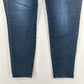 Democracy Jeans Womens 16W Skinny Ab Solution Blue Stretch Denim Tummy Control