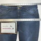 Democracy Jeans Womens 16W Skinny Ab Solution Blue Stretch Denim Tummy Control