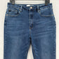 Kancan Jeans Womens 13 30 Adaline High Rise Slim Straight Blue Stretch Denim