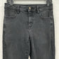 American Eagle Jeans 10 Hi Rise Jegging Next Level Faded Black Denim Distress