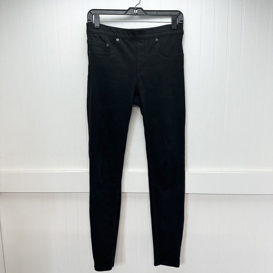 Spanx Jeans Womens Medium Jegging Skinny Black Stretch Pull On Denim Comfort