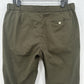 L Estrange Pants Mens Large The 24 Trouser Slim Fit Tapered Khaki Green Stretch