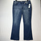 Democracy Jeans 16 Ab Solution Itty Bitty Bootcut Stretch Denim Booty Lift NEW