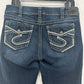 Silver Jeans Womens 32 Suki Slim Boot Curvy Midrise Blue Bootcut Denim Western