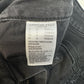 American Eagle Jeans 10 Hi Rise Jegging Next Level Faded Black Denim Distress