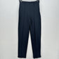 Lauren Vidal Paris Pants 6 Small High Rise Slim Miracle Navy Minimal Career EUC