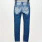 BKE Jeans Womens 26 Stella Skinny Blue Stretch Denim Grunge Distressed *Spot