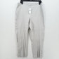 J Jill Pants Women Large Linen White Straight Ankle Coastal Beach Minimalist NEW