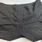 Chicos Pants 2 Womens 12 Gray Plaid Wide Leg Trouser Career Knit Stretch EUC