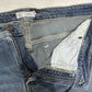 Carve Designs Jeans Womens 14 Straight Leg Blue Denim Raw Hem Fray