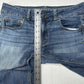 American Eagle Jeans Womens 8 Artist Flare Blue Denim Rodeo Cowboy Western