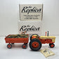 ERTL Case 800 Case-O-Matic Diesel Tractor, Wagon, Driver, Dog & Corn The Replica