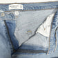 Abercrombie Fitch Jeans 34 18 Ankle Straight Ultra High Rise Curve Love Distress