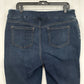 Chicos Jeans 2 US 12 Pull On Jegging Blue Stretch Denim Dark Wash Comfort EUC