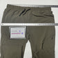 FLX Pants Mens XXL Brown Slim Tapered Pull On Stretch Wicking Urban Commuter NEW