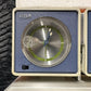 RCA Travel Clock Radio "The Million Miler" Model RZS321A Solid State Aspen Blue