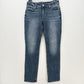 Silver Jeans Womens 30 Elyse Straight Relaxed Midrise Blue Stretch Denim Western