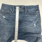 Good American Jeans Women 6 28 Good Waist Skinny High Rise Blue Denim Distressed