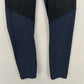 Outdoor Voices Legging Womens Medium Black Blue Colorblock Active Inner Pocket