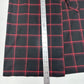 Banana Republic Skirt Women 6 Midi Red Black Plaid Faux Wrap Office Academia NEW