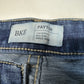 BKE Jeans Womens 28 Payton Midrise Ankle Skinny Blue Stretch Denim Distressed