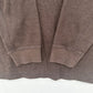 Duluth Trading Shirt Mens 2XL Henley Waffle Knit Thermal Brown Long Sleeve Work