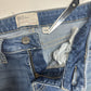 BKE Jeans Womens 26 Stella Skinny Blue Stretch Denim Grunge Distressed *Spot