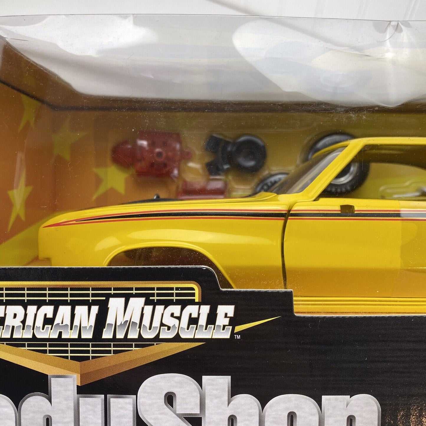 American Muscle Body Shop 1970 Buick GSX Activity Set *SATURN YELLOW* New