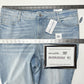 Old Navy Jeans Womens 20 Rockstar Super Skinny Ankle Blue Distressed Patches NEW