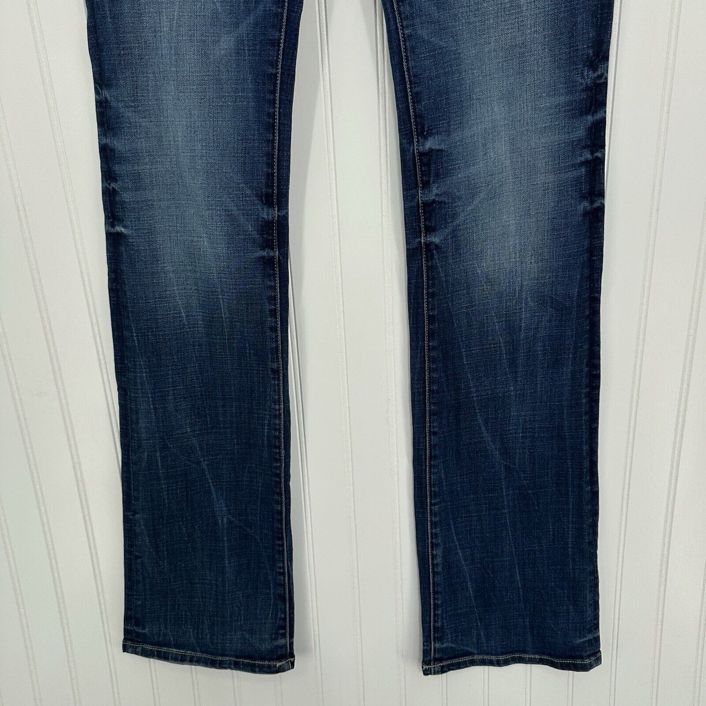 BKE Jeans Womens 27 XXLong Stella Tailored Bootcut Blue Denim Western Cowboy