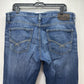 BKE Jeans Mens 36x31 Blue Jake Bootleg Denim Medium Wash Preppy Bootcut Buckle