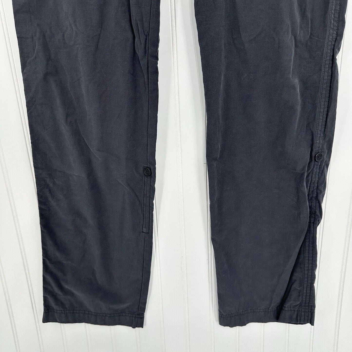 Marmot Pants Womens 4 Ginny Convertible Gray Hiking Roll Up Gorpcore *Flaw