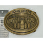 JOHN DEERE 1981 8050 Series 4WD Tractors Brass Belt Buckle