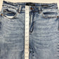 Judy Blue Jeans Womens 11 30 Skinny Blue Acid Wash Stretch Denim Distressed 80s